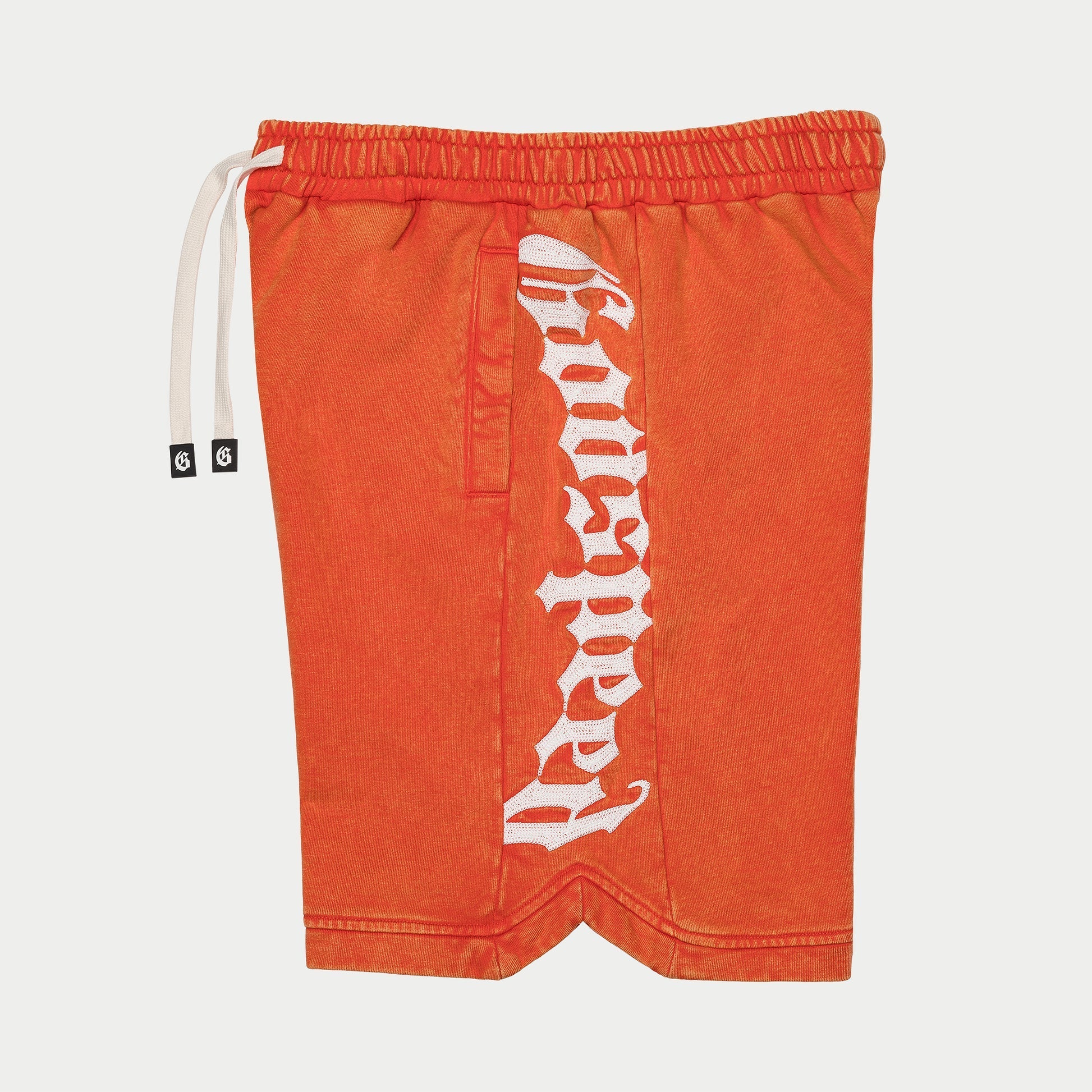 Godspeed 'Courtside' Orange Wash Shorts