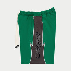 Godspeed 'Halftime' Green & Graphite Shorts