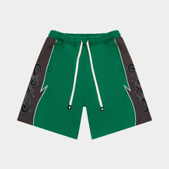 Godspeed 'Halftime' Green & Graphite Shorts