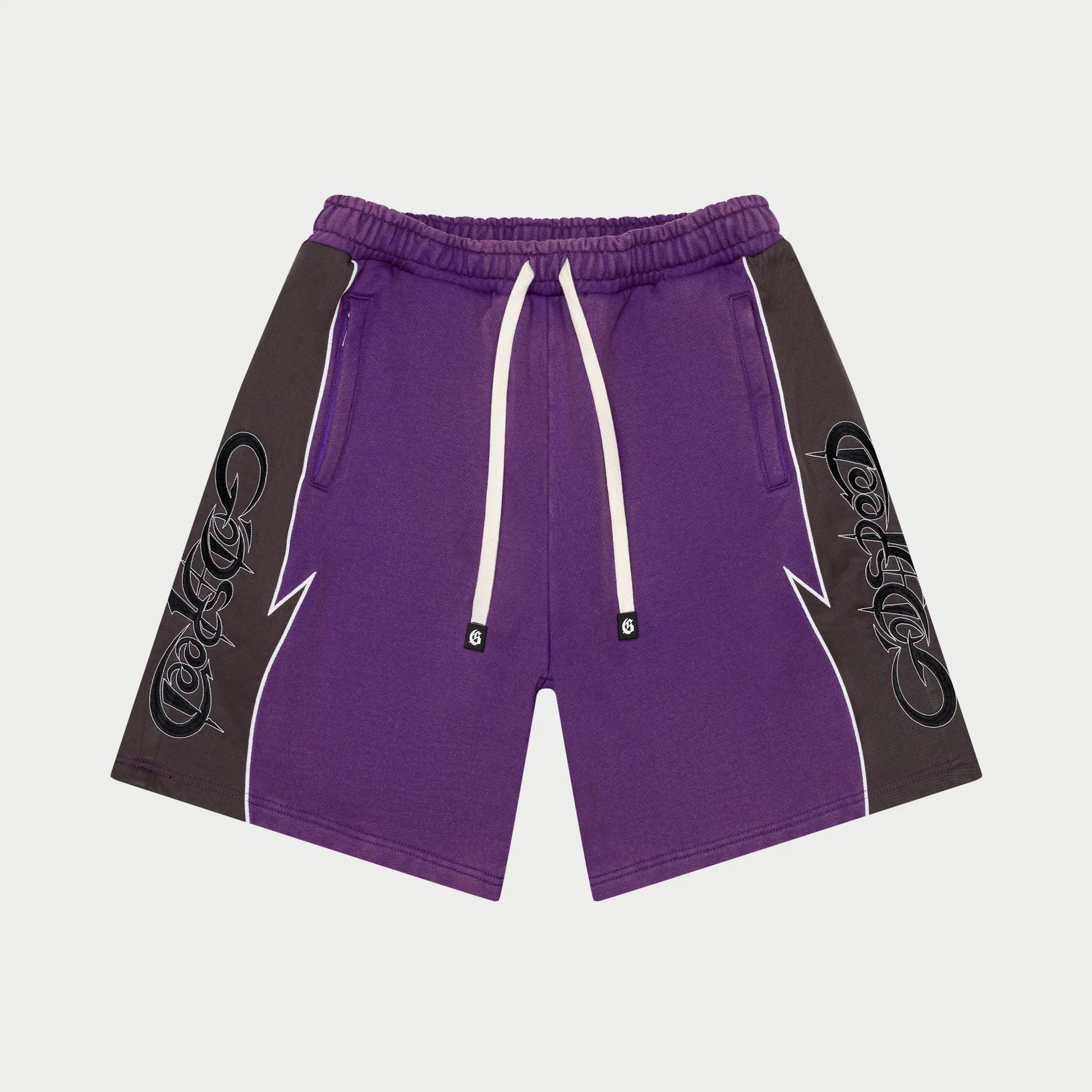 Godspeed 'Halftime' Purple & Graphite Shorts