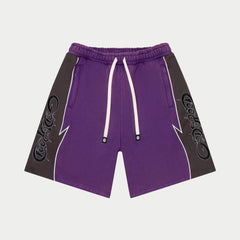 Godspeed 'Halftime' Purple & Graphite Shorts