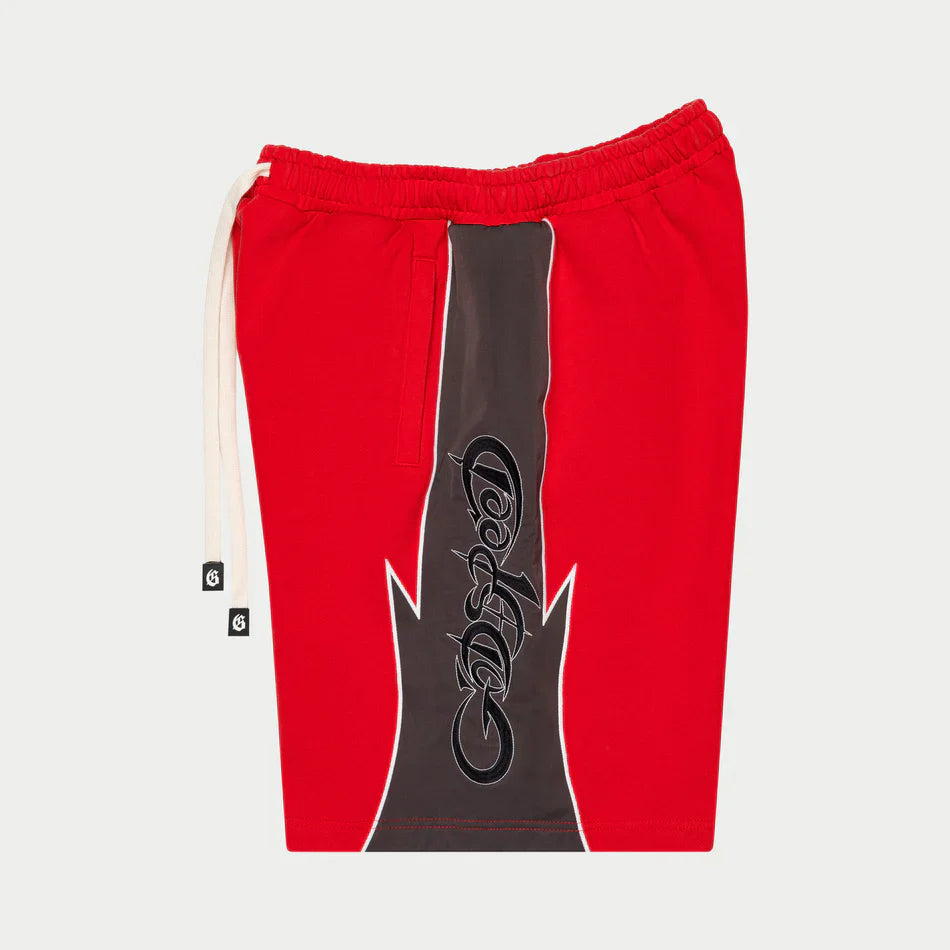 Godspeed 'Halftime' Red Graphite Shorts