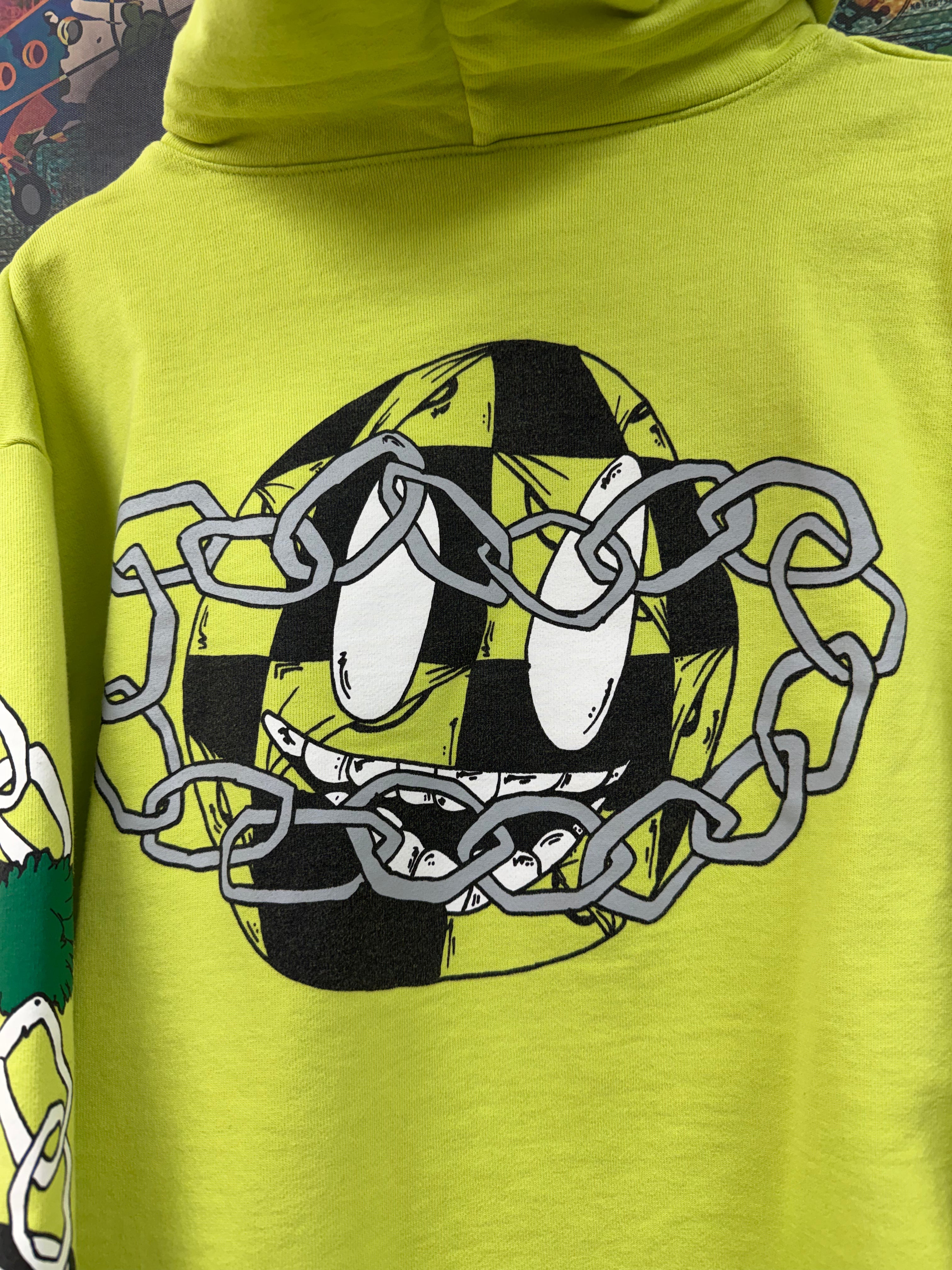 Chrome Hearts Matty Boy Lime Link Hoodie