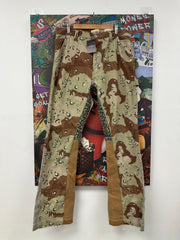 Gallery Dept Flare Khaki Camo Jeans
