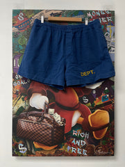 Gallery Dept Shorts Blue Yellow Used