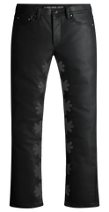 LOSTSHDWS Black Leather Jeans