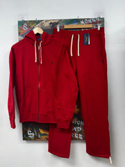 Polo Red Navy (Stained) Sweatsuit