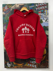 Chrome Hearts Red White King Taco Hoodie