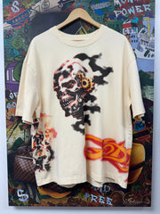 Godspeed Cream Orange Mechanic Tee