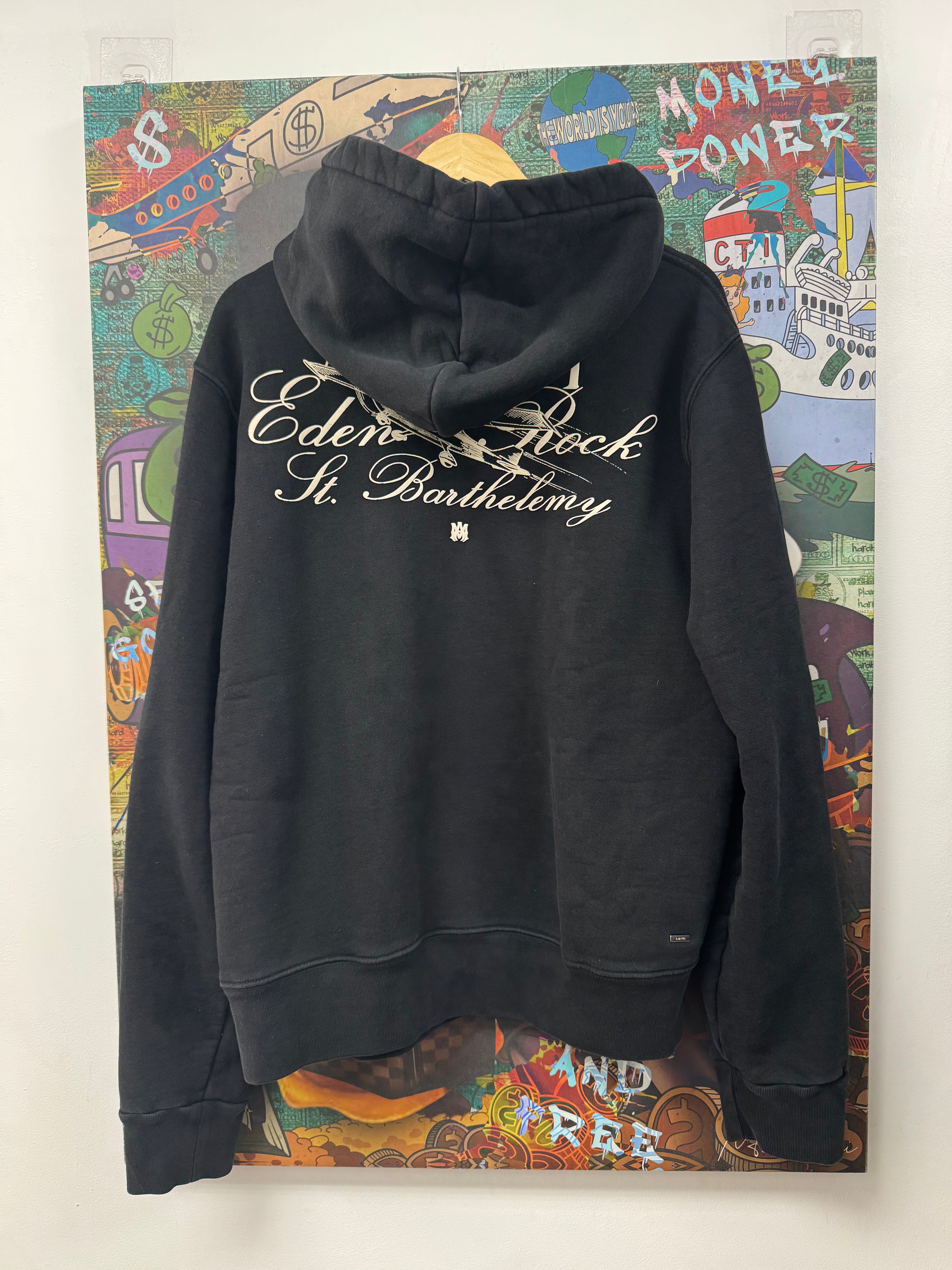 Amiri Black St Barths Hoodie