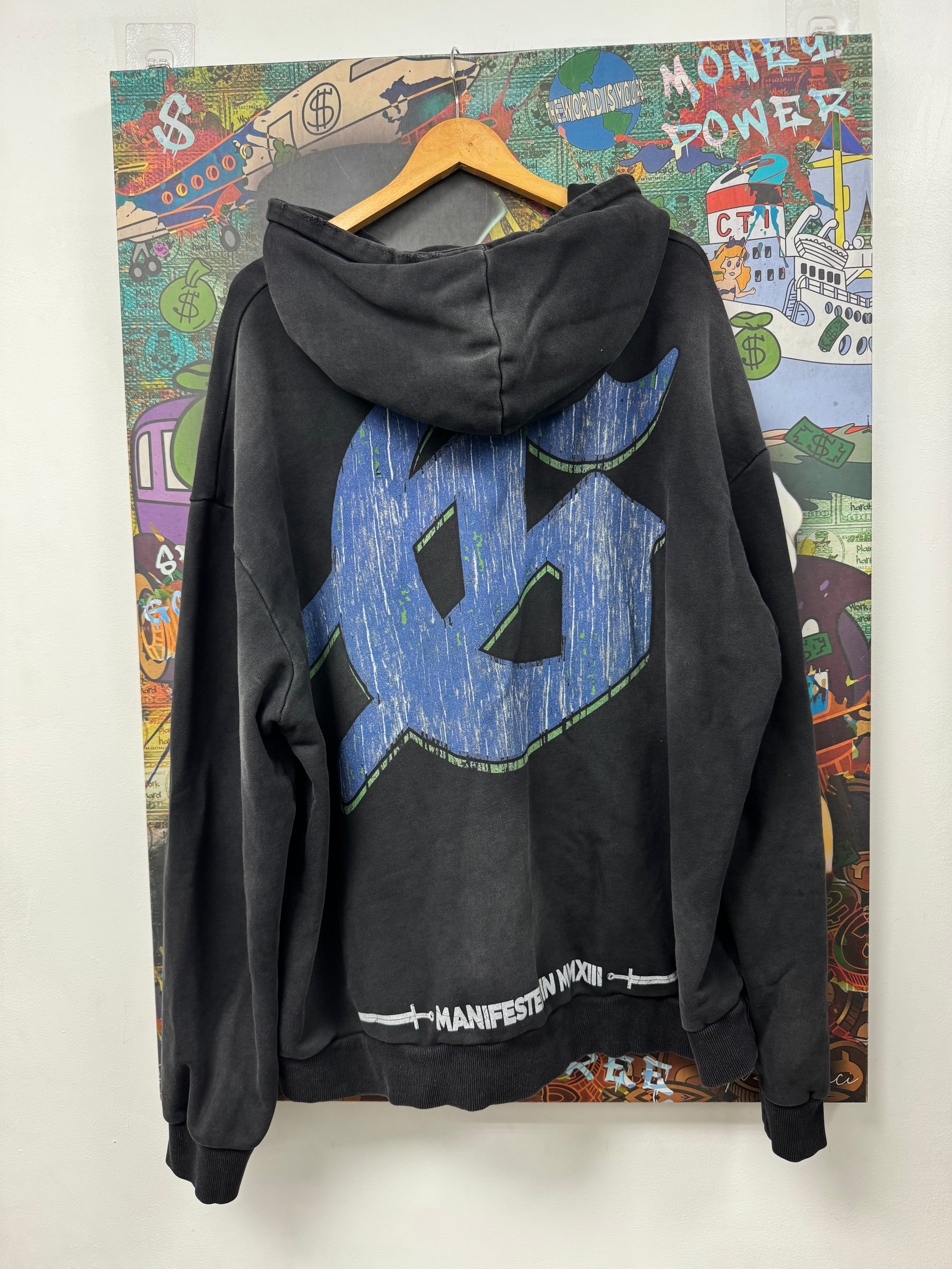 Godspeed Black Wash Watch Dog Hoodie