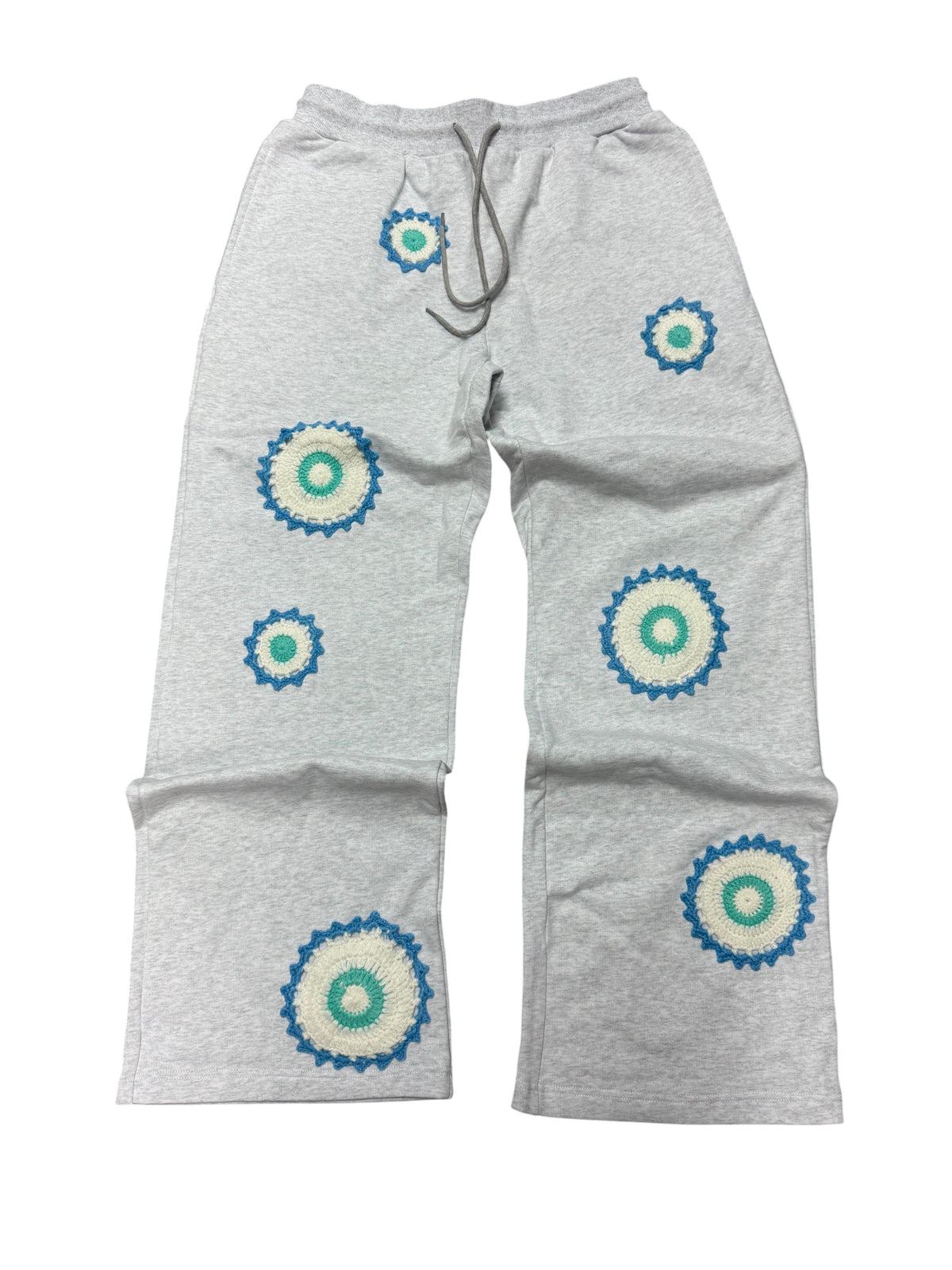 Arkyve 'Ocean Patch Crochet' Sweats