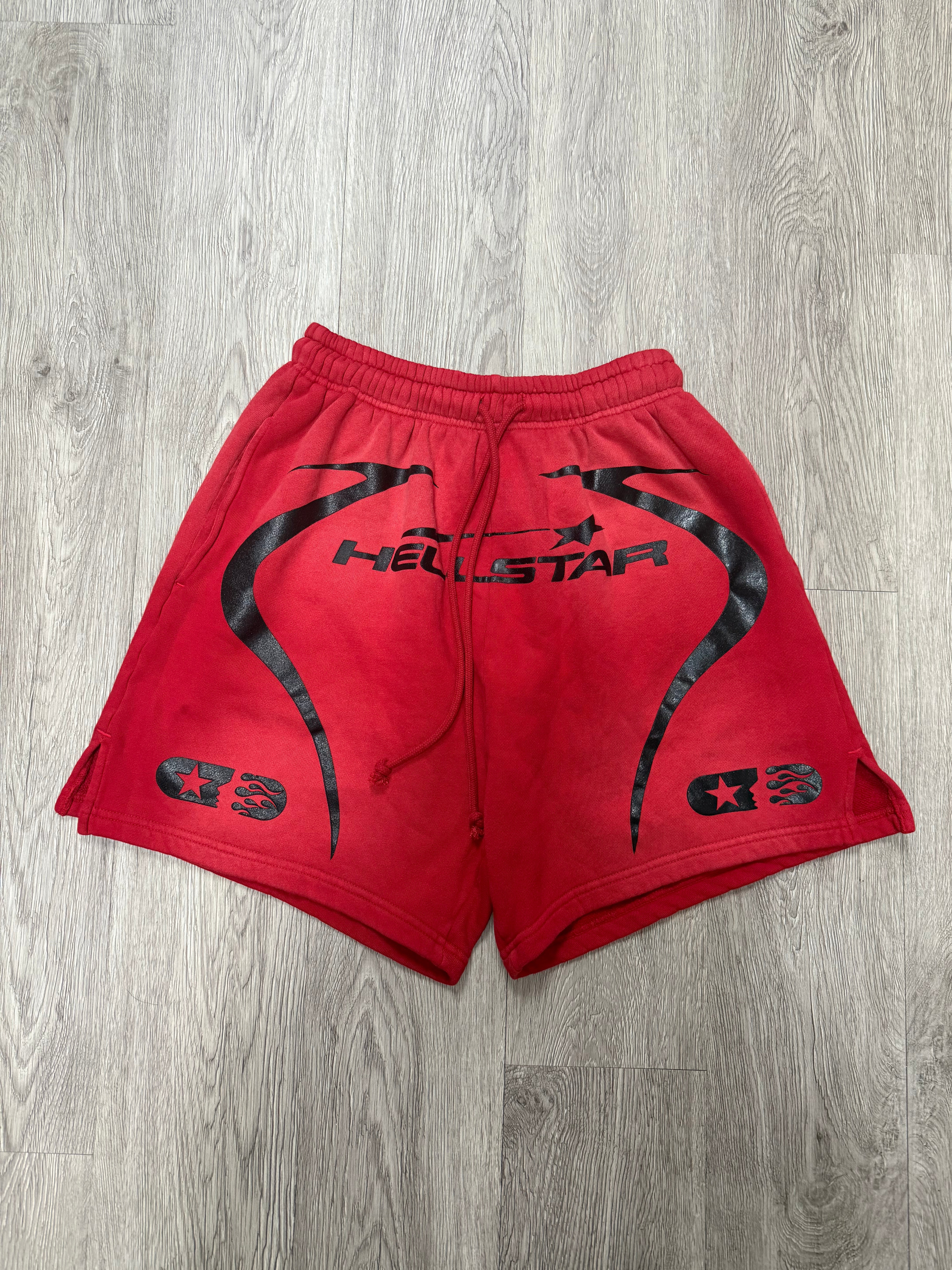Hellstar 7 On 7 Shorts Red New XL