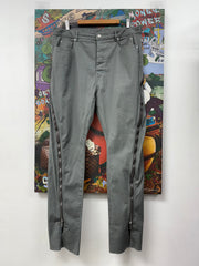 Rick Owens Washed Indigo Banana Bolan  Pants