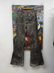 Rick Owens Foil Printed Denim Pants