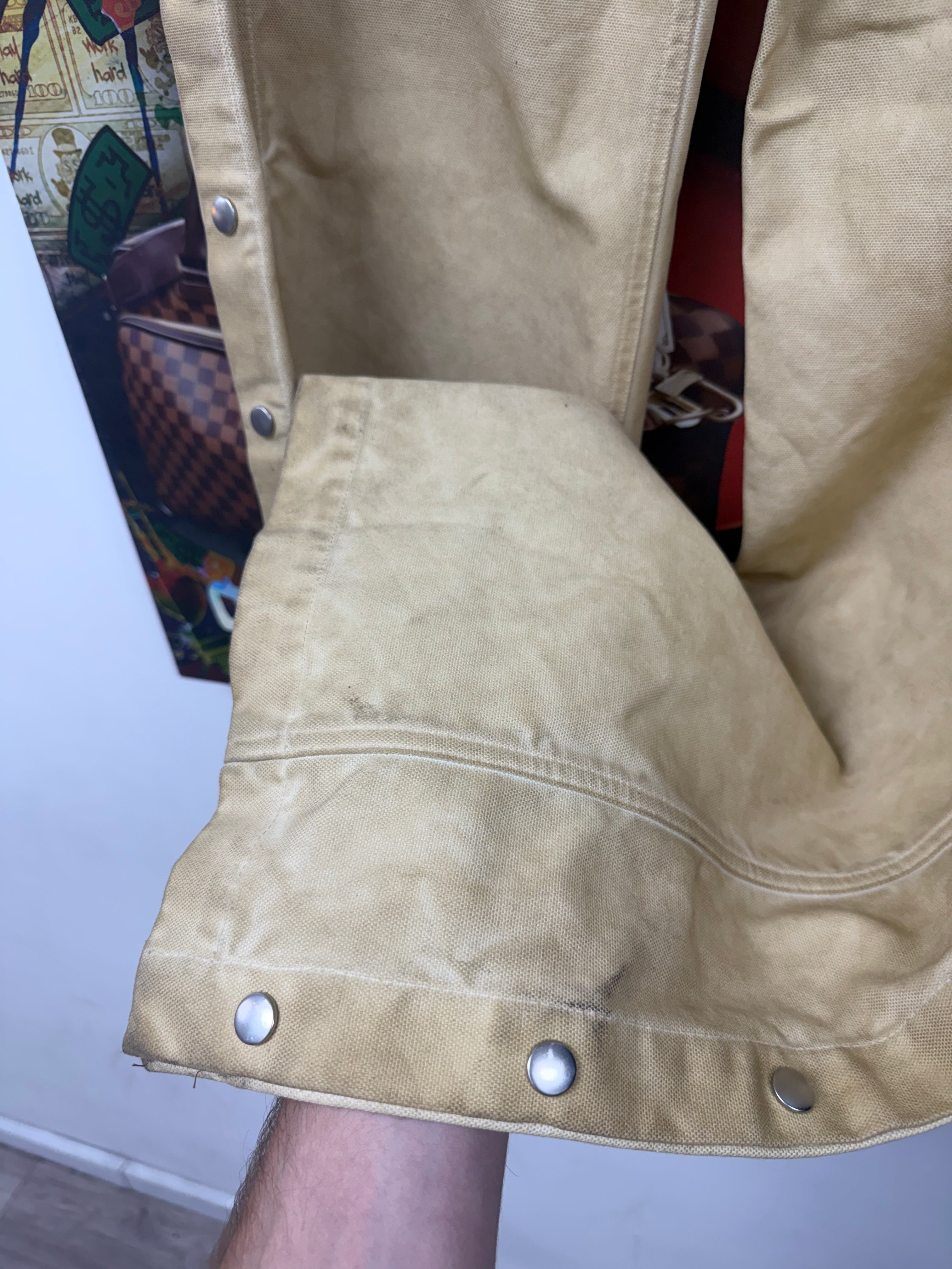 Rick Owens Parchment Distressed Pusher Pants