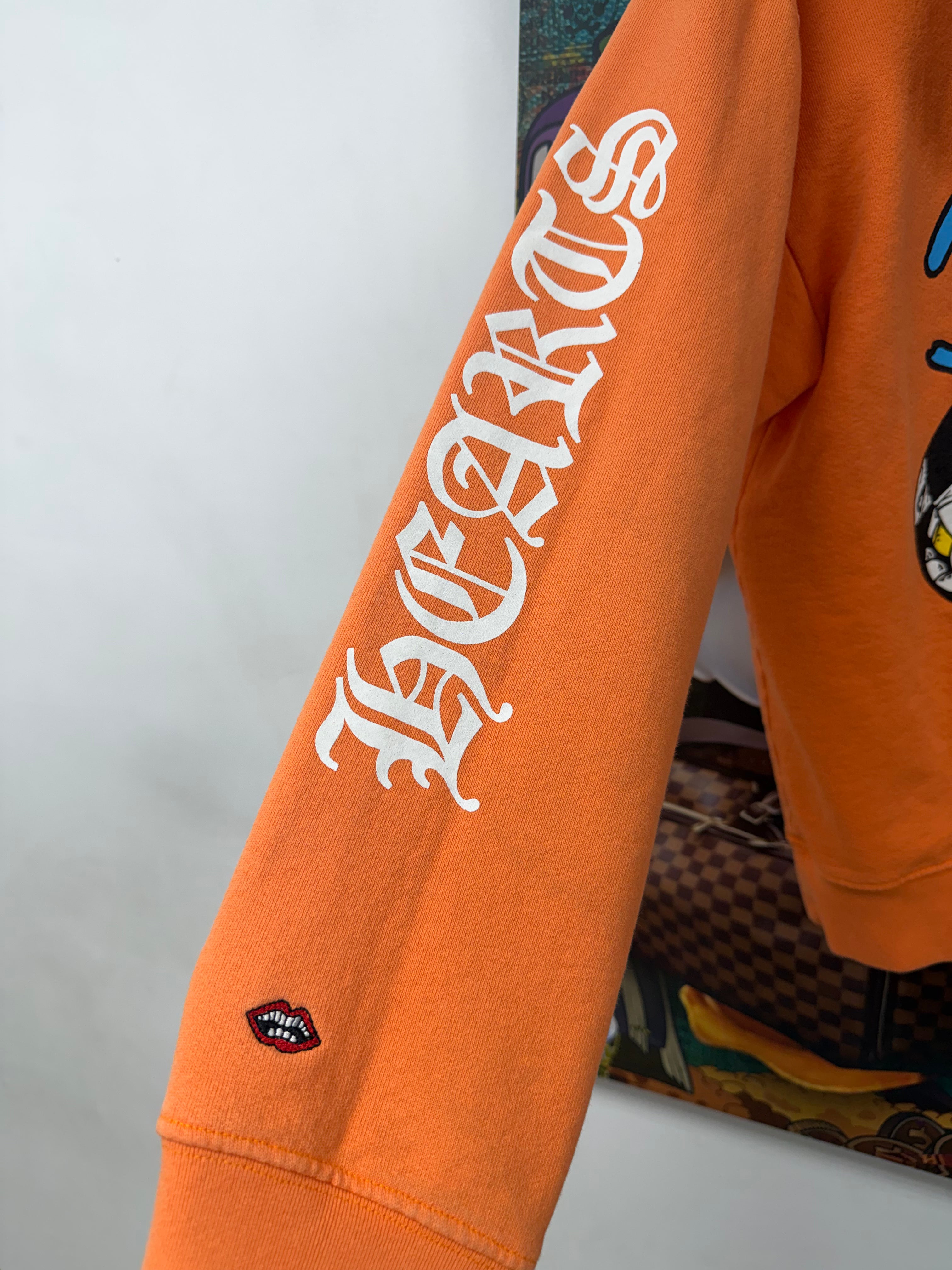Chrome Hearts Matty Boy Orange Link Build Hoodie