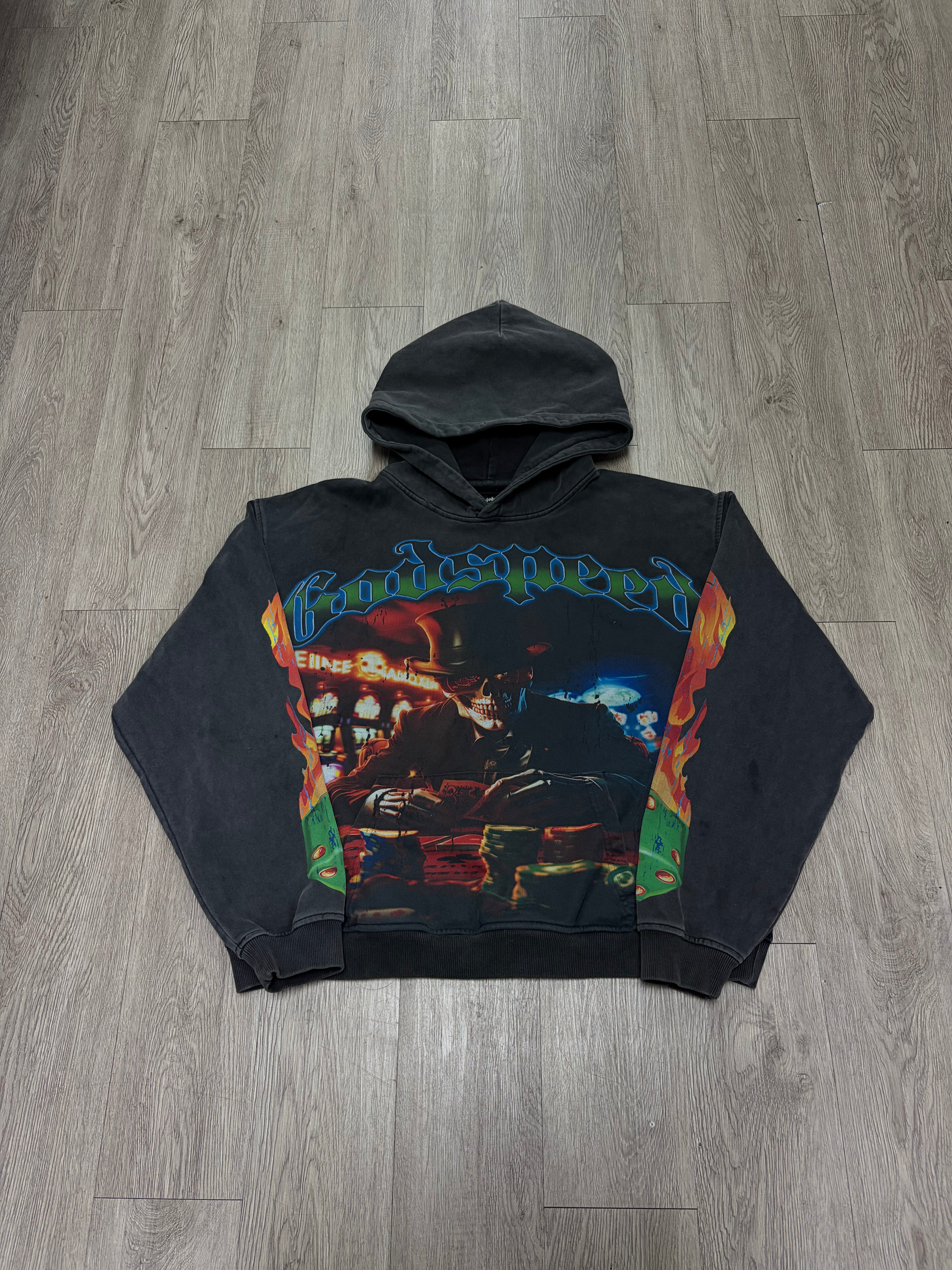 Godspeed Black Life's A Gamble Hoodie