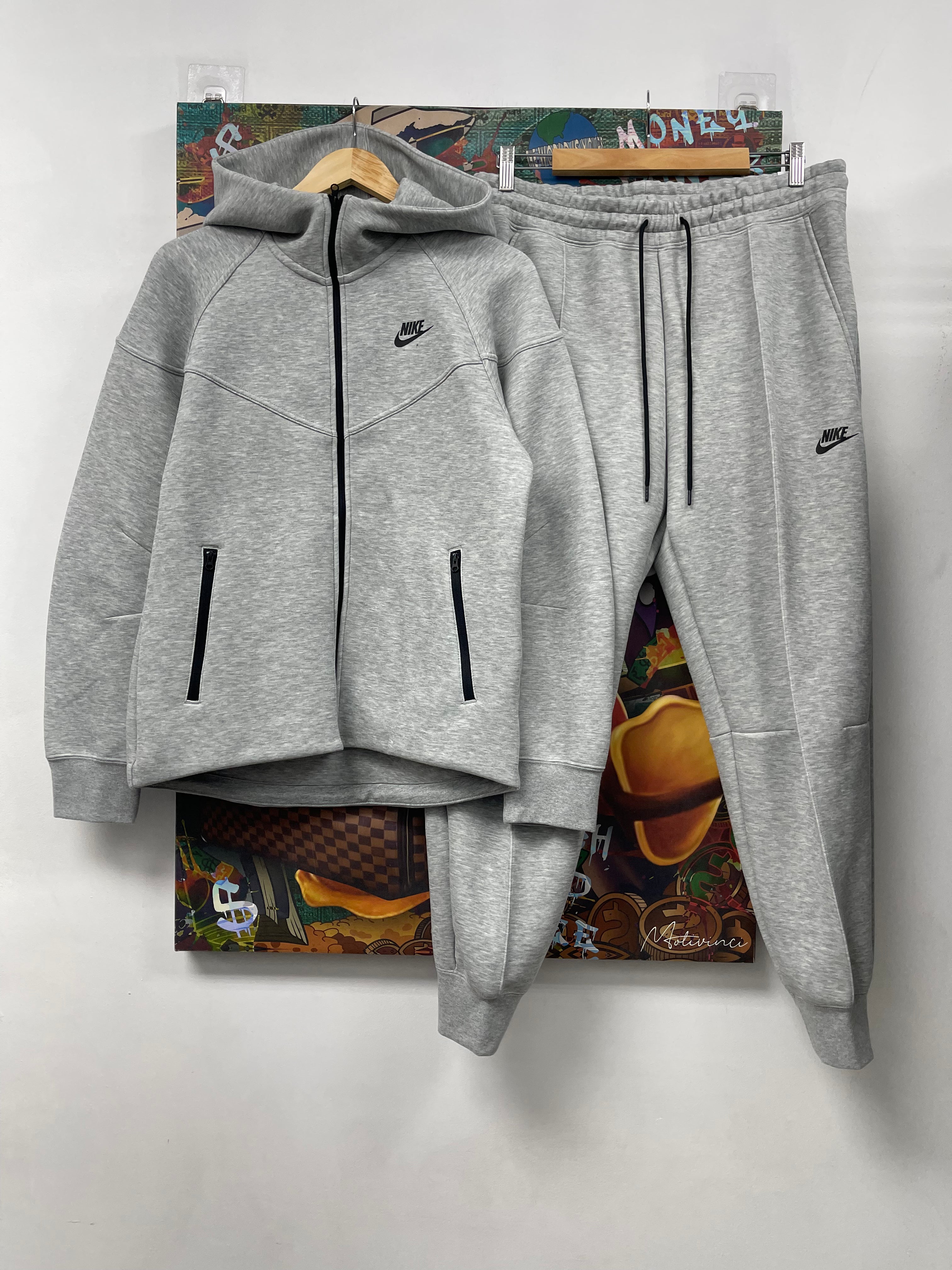 Nike Grey Tech Sweatsuit