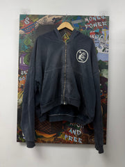 Hellstar Black Wash Oversized Zip Up