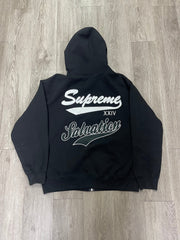 Supreme Black Salvation Zip Up