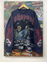 Godspeed Navy Checkmate Long Sleeve