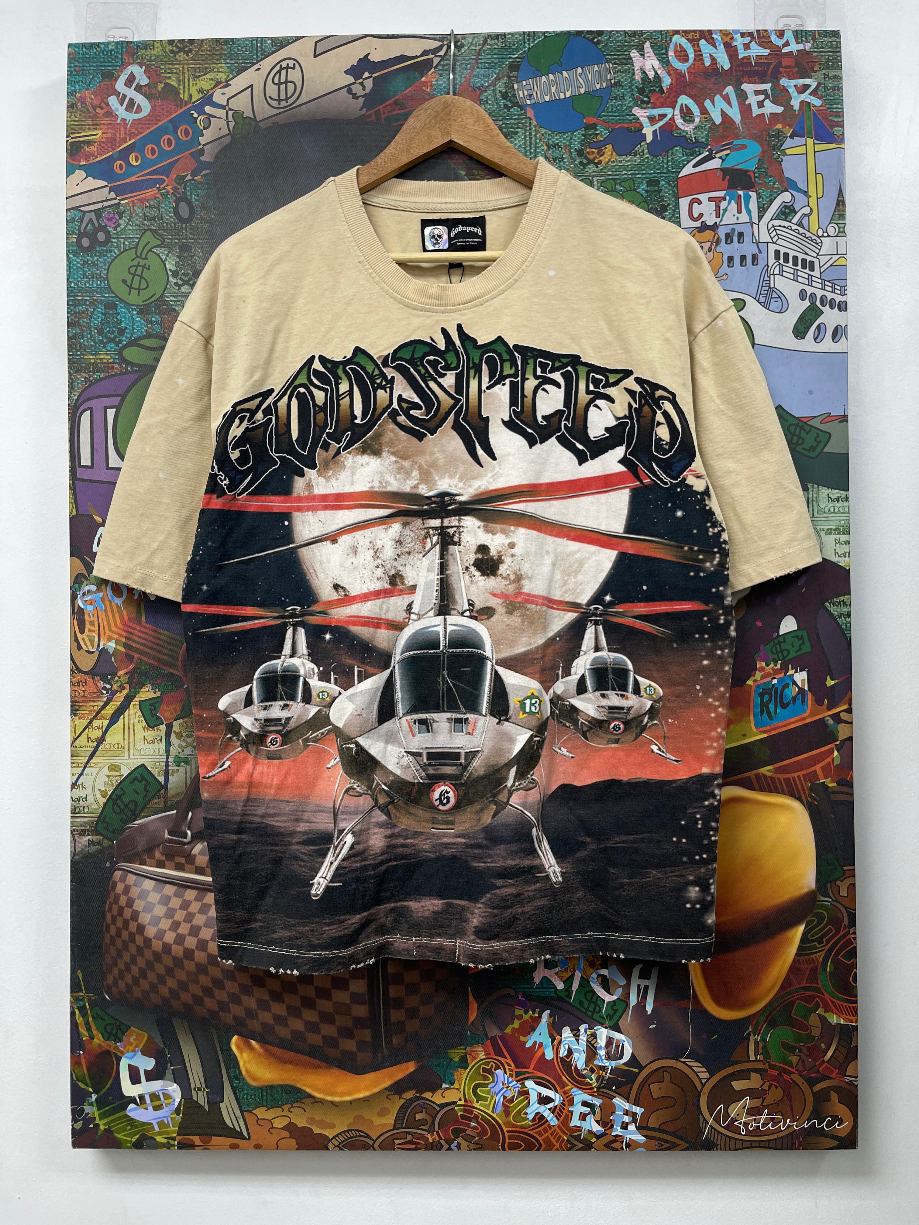 Godspeed Tan Air Strike Tee