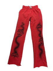 LOST INTRICACY Solar Red Sweatpants