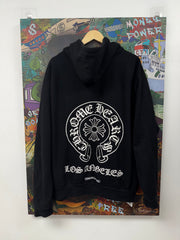 Chrome Hearts Black Horseshoe Los Angeles Zip Up