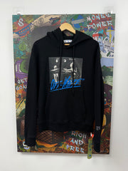 Off-White Black Blue Scholar Arrow Till The End Hoodie