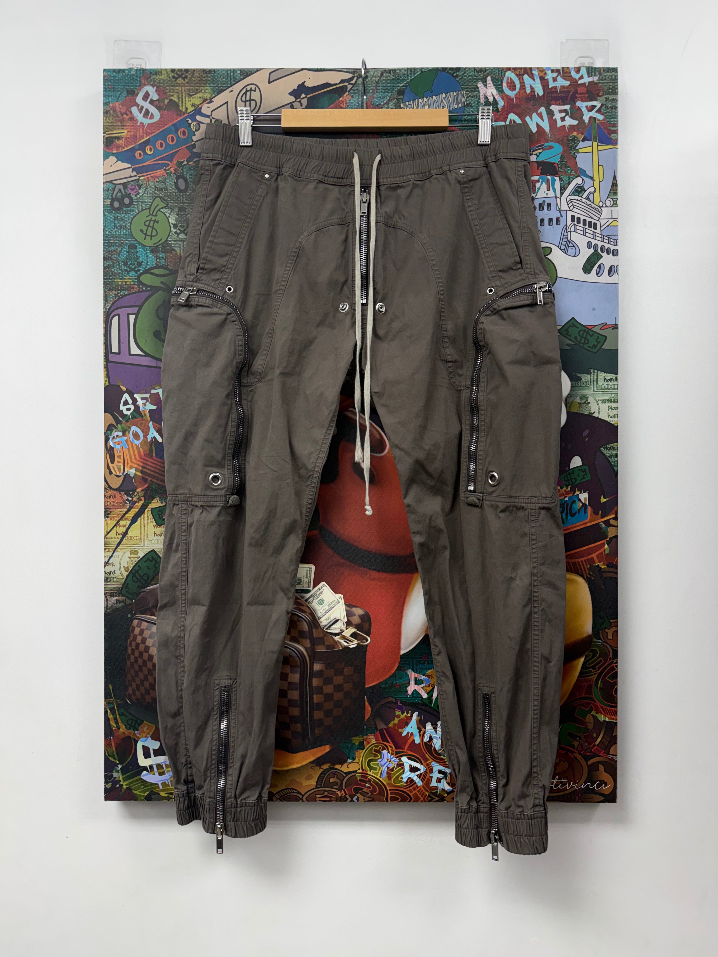 Rick Owens Dust Bauhaus  Cargo Pants