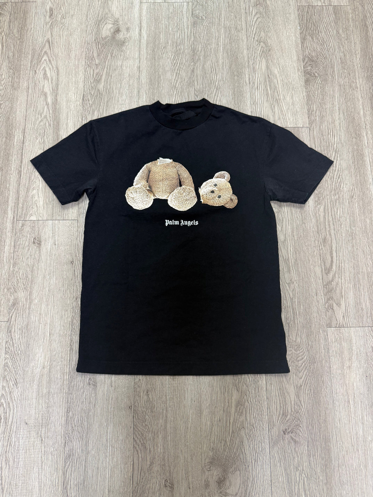 Palm Angels Black Teddy Bear Tee