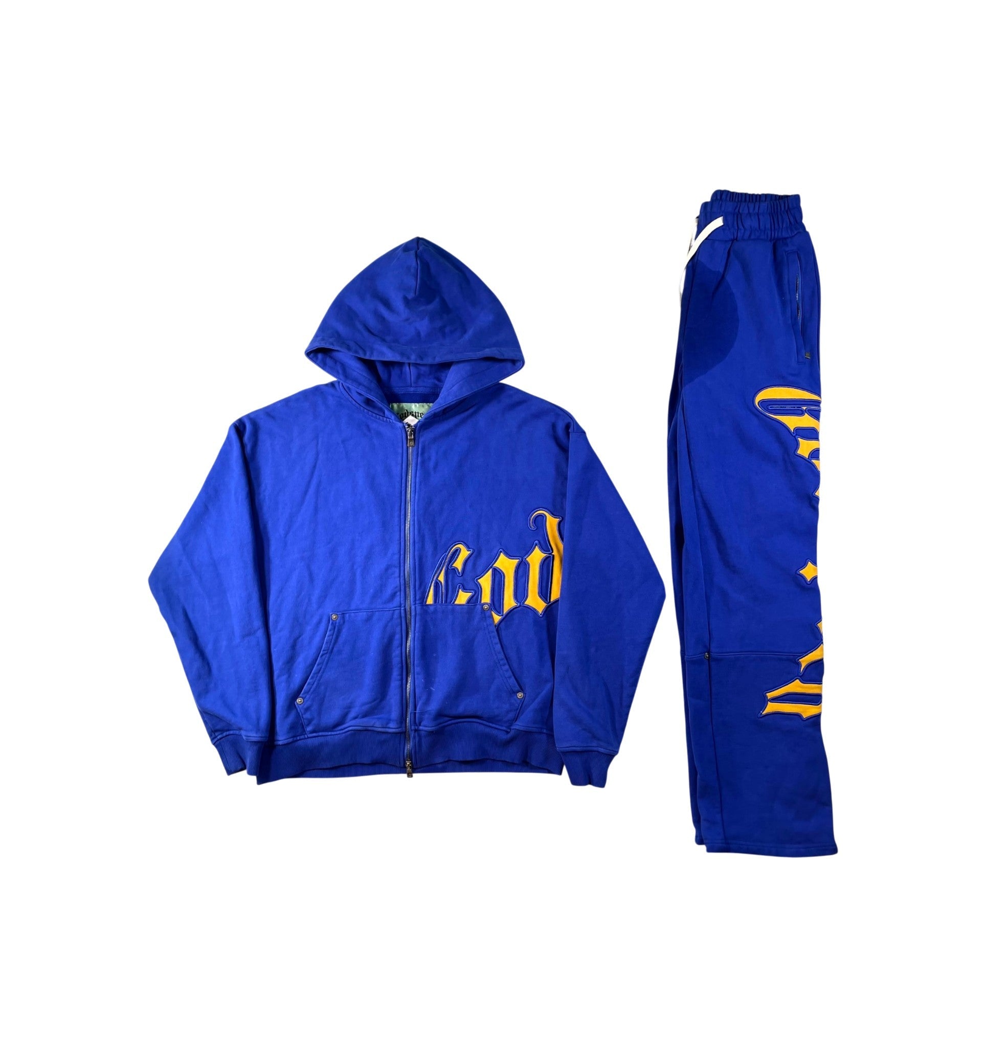 Godspeed "UCLA" Blue & Yellow Sweatsuit