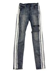 Amiri Thrasher White Stripe Jeans