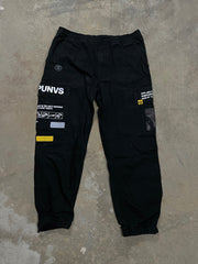 AAPE Cargo Pants Black Yellow Used