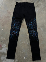 Amiri  Rhinestone Black Jeans