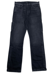 Amiri Cargo Flare Black Jeans
