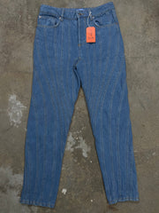 Mugler Wavy Light Wash Jeans