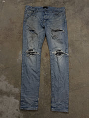 Amiri MX1 Black Blue Paisley
