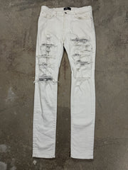 Amiri Thrasher White Paisley Jeans