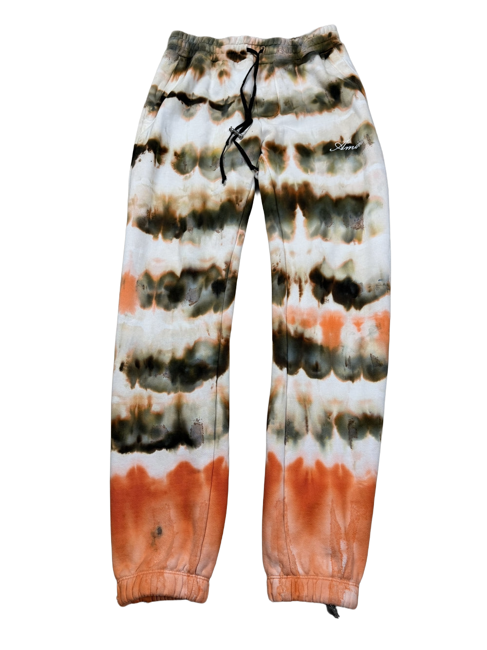 Amiri Orange & Tie Dye Sweats