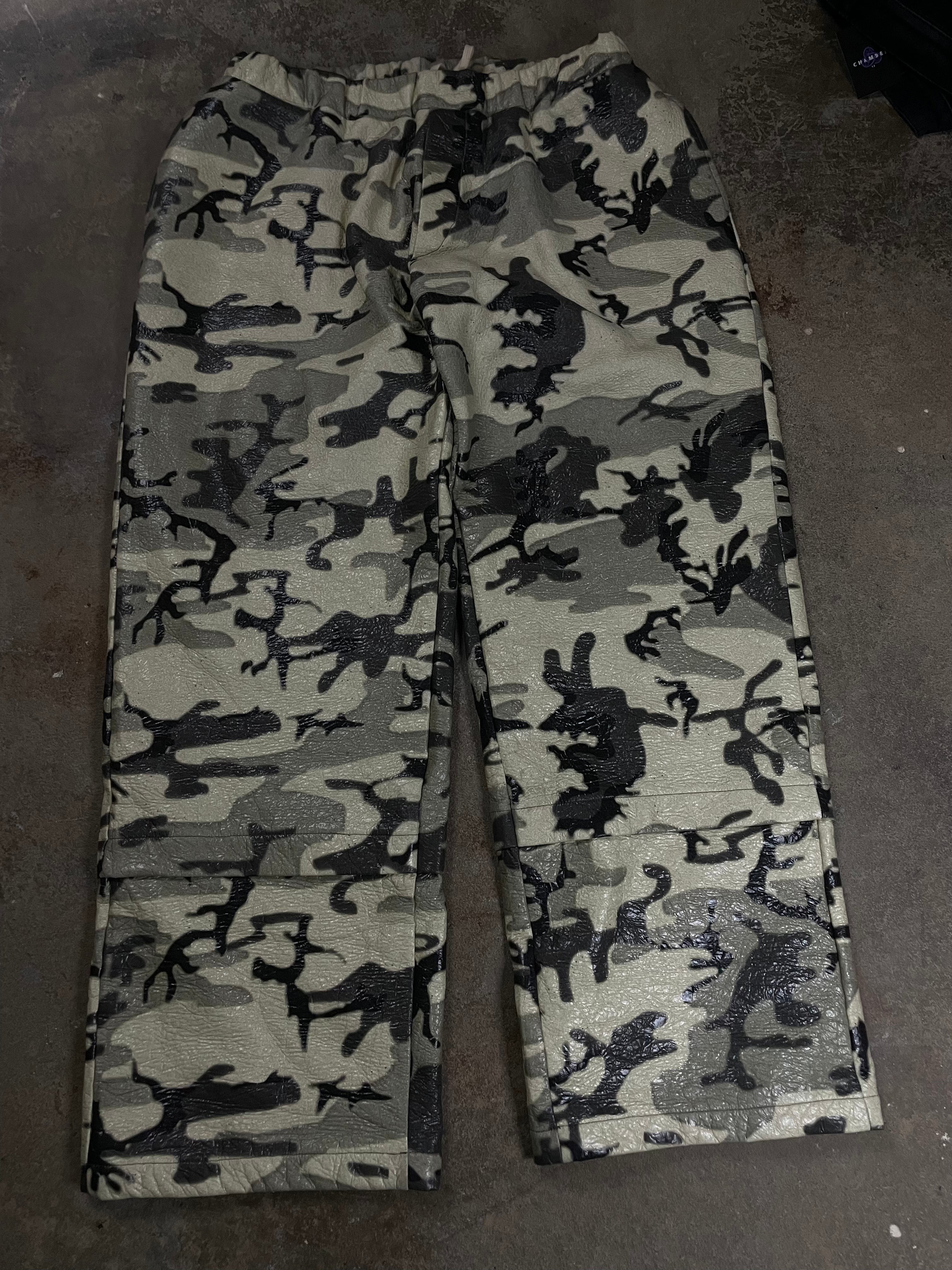 PDF Chanel Green Camo Pants