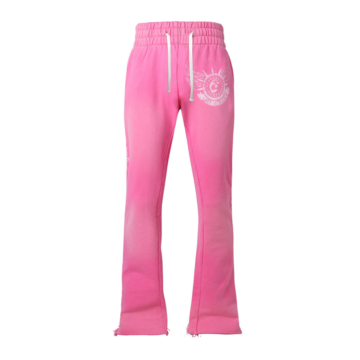 Lost Intricacy Flare Pink Sweats