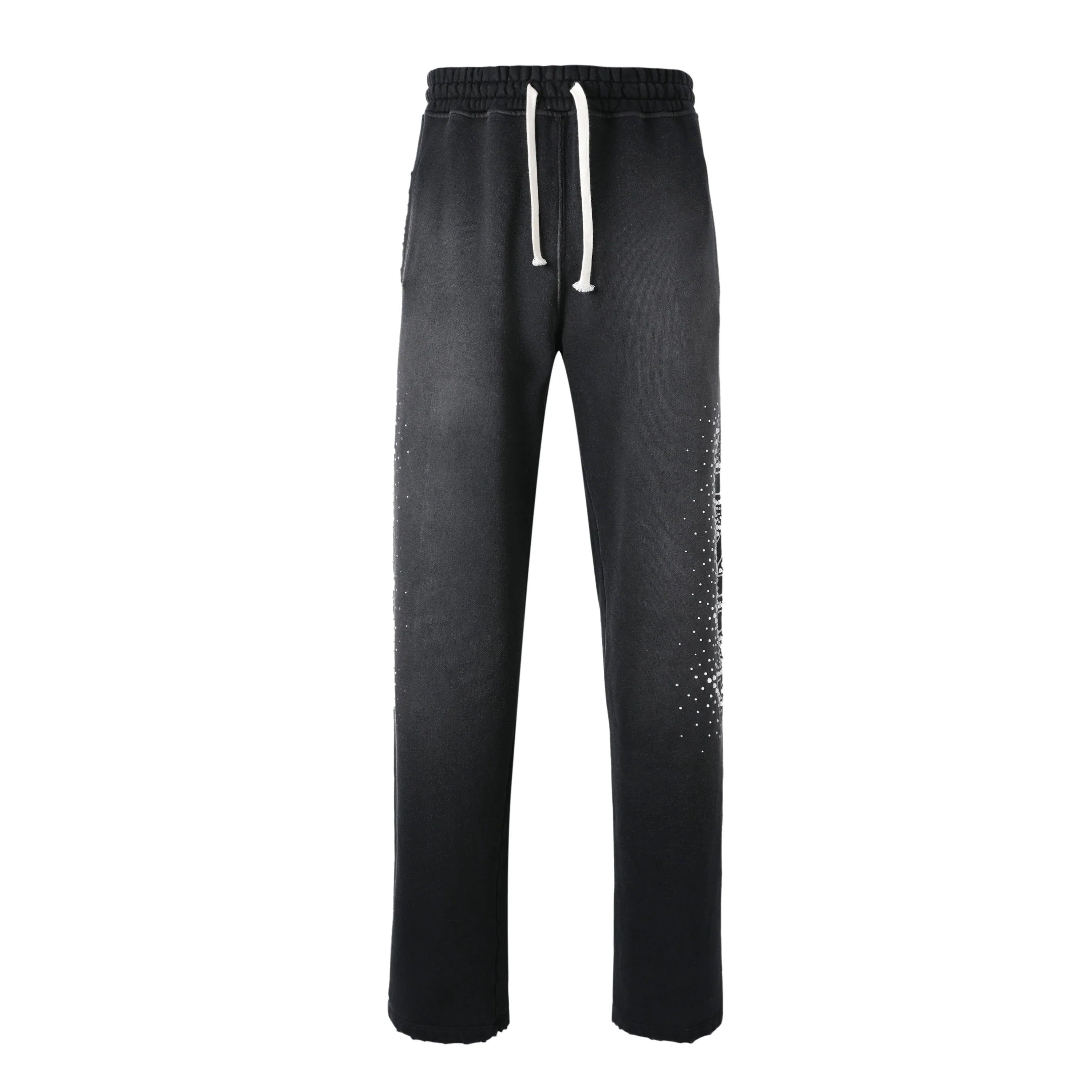 Lost Intricacy 'Inverse' Black Sweats