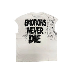 Mixed Emotions 'Starboy' White Sleeveless Tee