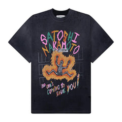 Satoshi Nakamoto 'Savior' Black Tee