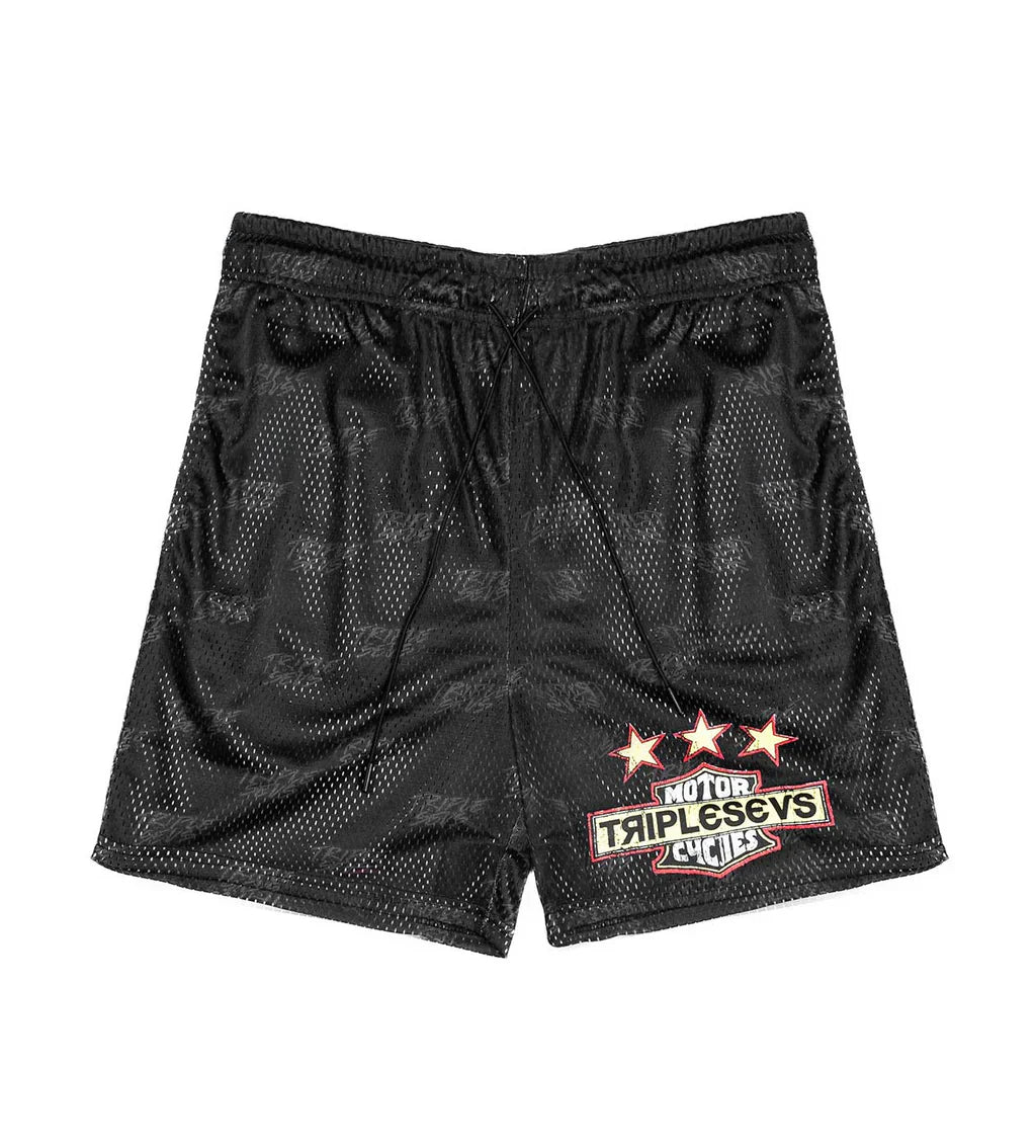 Triple 7 Harley Mesh Shorts