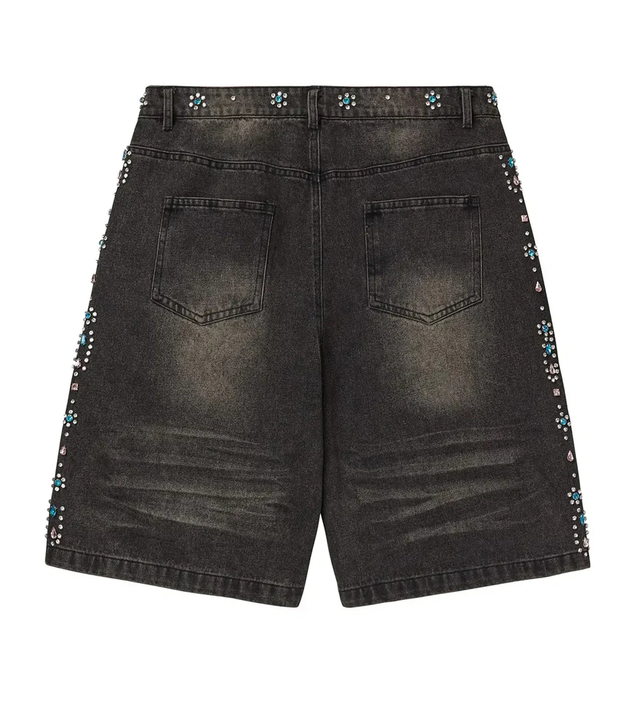 Vale Forever 'Candy' Black Jean Shorts