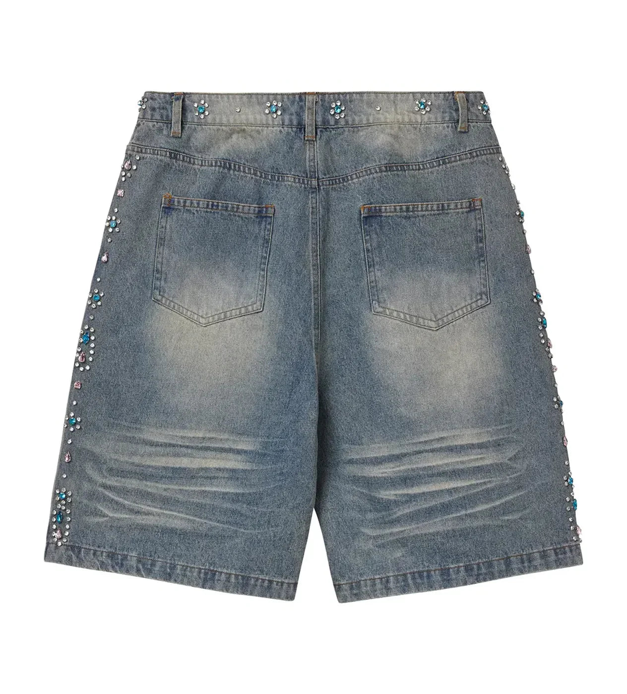 Vale Forever 'Candy' Blue Jean Shorts