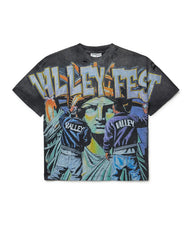 Vale Forever 'Graffiti Bling' Black Tee